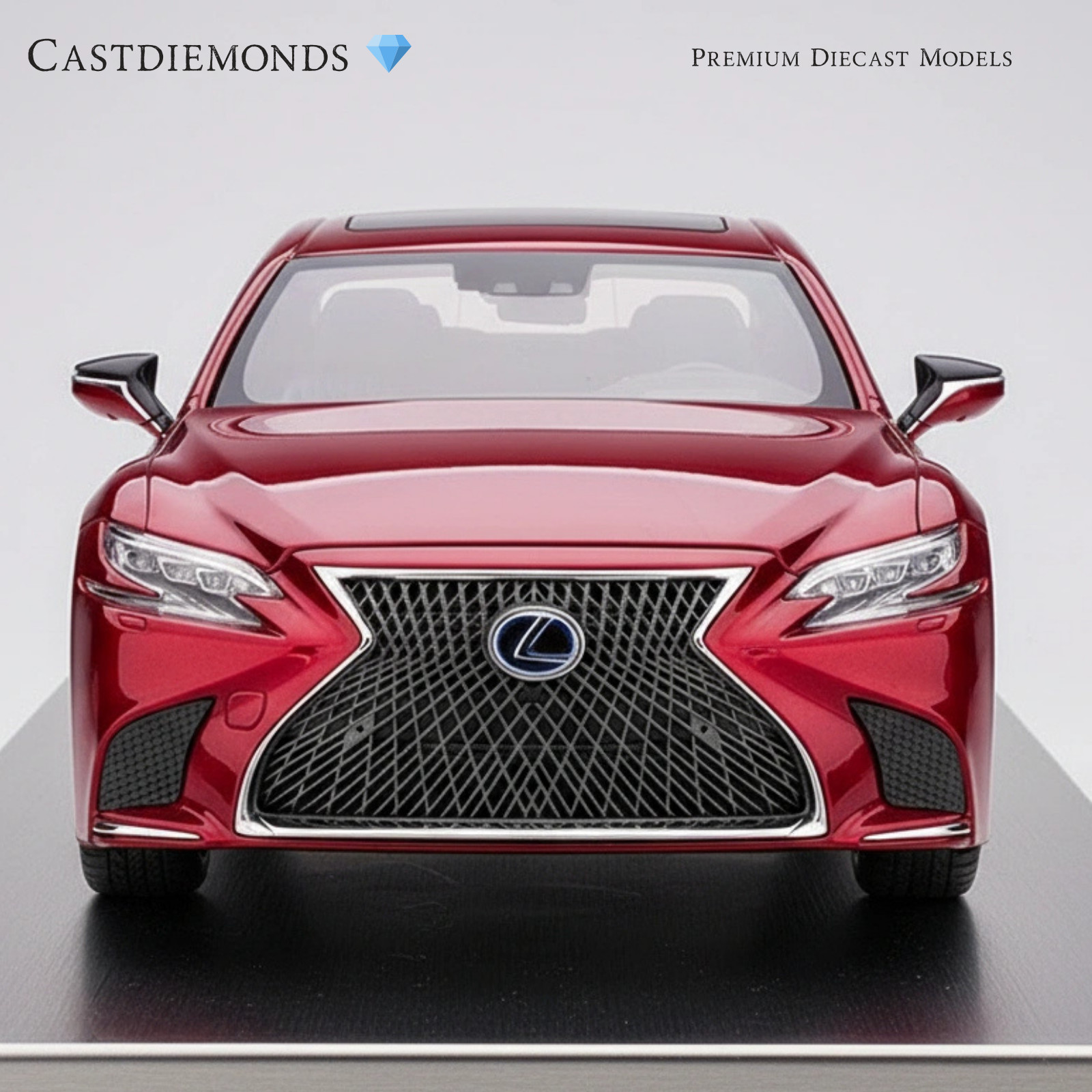 AUTOart Lexus LS 500h Morello Red Metallic 78869