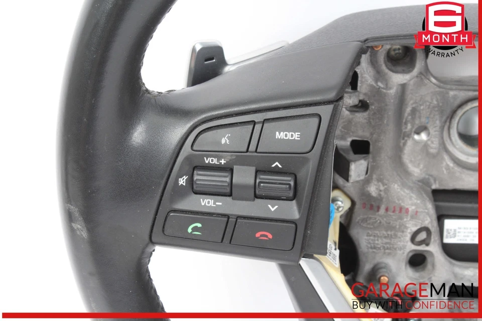 Volante delantero izquierdo del lado del conductor 15-20 Hyundai Genesis G80 negro OEM Foto 2 de 4