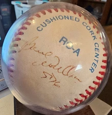 Bernie Williams SDG Boston All Star Game 1999 Baseball Signed