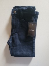 DKNY KIDS BLACK SKINNY JEANS - Size 4