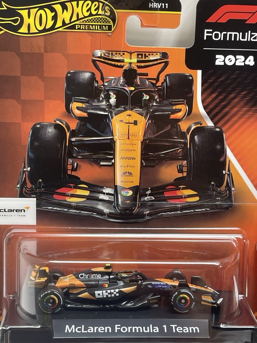 2025 Hot Wheels Premium McLaren Formula 1 Racing Car – F1