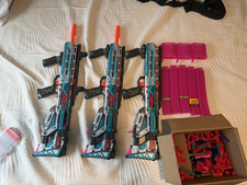Dart Zone Pro MK-1.1 Dart Blasters Lot w/ Magazines Foam Darts