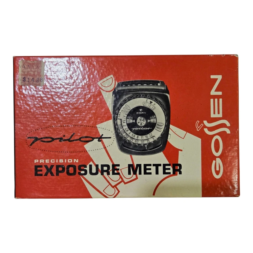 Medidor de exposición piloto Gossen con estuche y caja original - precisión alemana Foto 2 de 4