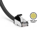 Cat8 S/FTP SSTP Cat.8 Shielded Ethernet Cable 1ft 2ft 3ft 5ft 10ft 15ft 25ft Lot