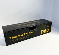 D80 Tattoo Thermal Printer  Portable Stencil Transfer  iOS Android Windows Mac