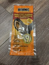 HotHands Air Activated ADHESIVE Insole Foot Warmers - 9 Hours of Heat - EXP 2027