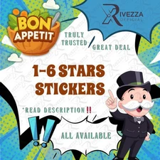 Monopoly Go Stickers 1-6 Stars All Available Fast Respond And Cheap Price