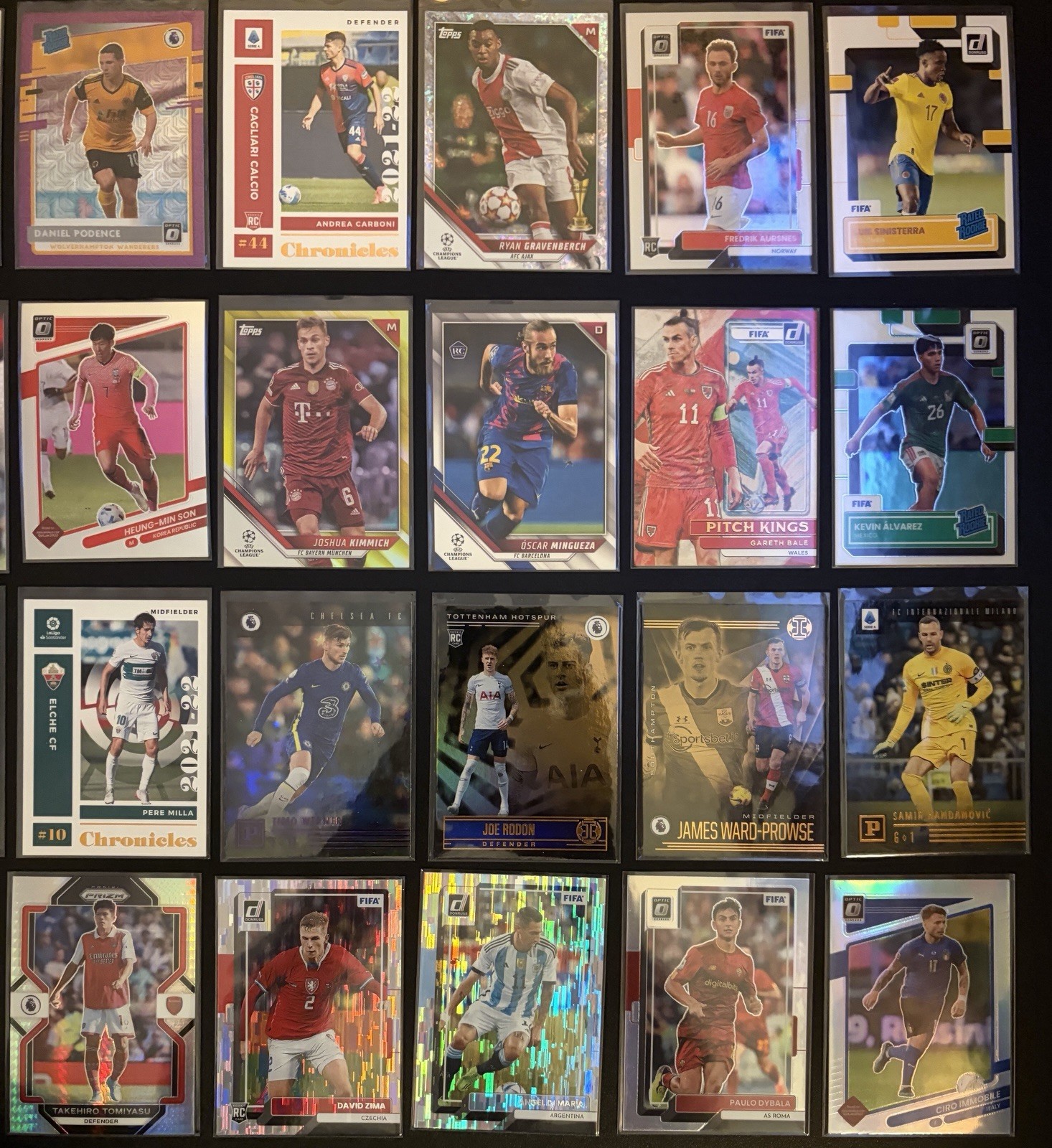 Soccer 200+ Card Lot - Rookies/Inserts/Prizms - Topps/Donruss/Optic view 2