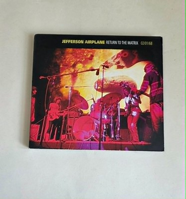 Jefferson Airplane - Return to The Matrix 02/01/68 CD NON BARCODE VERSION