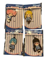 Madoka Magica Lawson Rubber Strap Set of 4 Collectible Characters