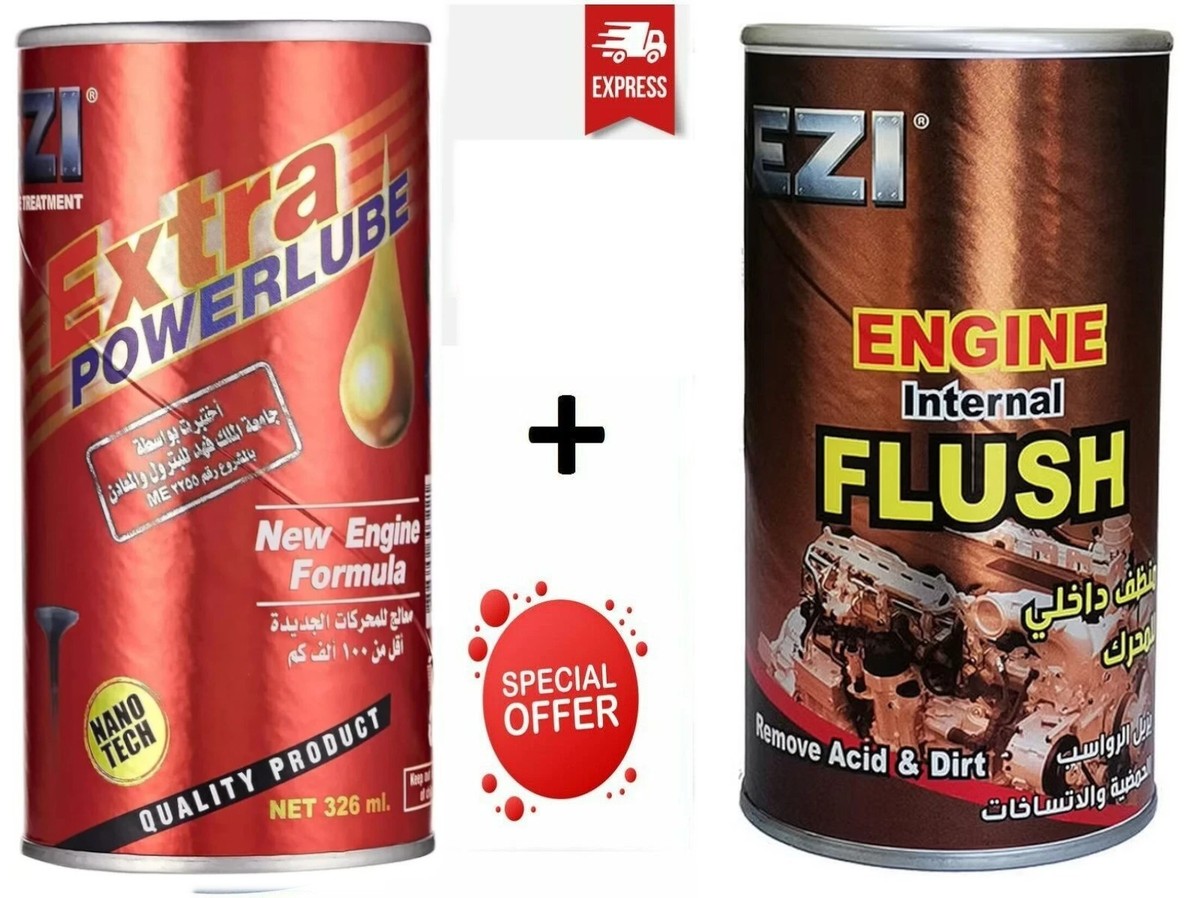 Ezi Extra Power Lube Engine Treatment Red & Internal Flush