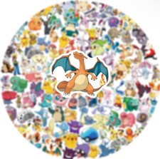 200 Pokemon Stickers Mega Pack No Duplicates