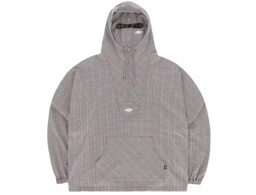 UMBRO SLAM JAM PENALTY CULTURE Plaid Beige Masked Anorak Size L NEW - product listing photo