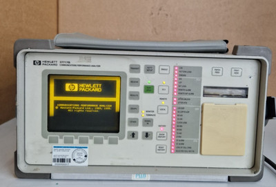 HP   37717B     COMMUNICATION  PERFORMANCE   ANALYZER            A   3724    181