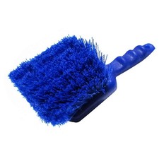 TOUGH GUY 807N38 Scrub Brush,Straight,Poly,8-1/2",Blue 807N38