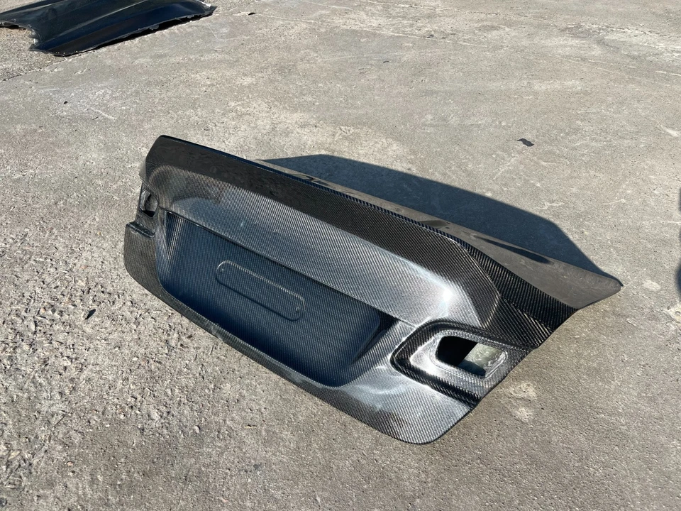 Para BMW E92 M3 2007-2013 Serie 3 328i 335i cupé CSL 2 estilo maletero de fibra de carbono Foto 4 de 4
