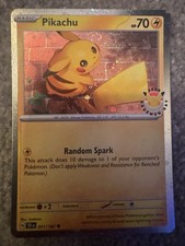 Pokémon TCG Pikachu Pokemon Day Collection Promo Card TEF 051