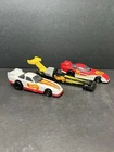 Vintage 1993 McDonald’s Mattel Hot Wheels Dragster Car Lot Of 3