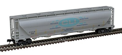 N Scale Atlas 50005670  Trinity PD5000 Covered Hopper CLI Industries Rd# 104