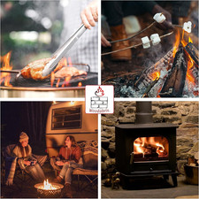 Natural Wood Eco Firelighters. 96 Sustainable Fire-Starters Ideal for 96 Pcs 0.11 per lighter