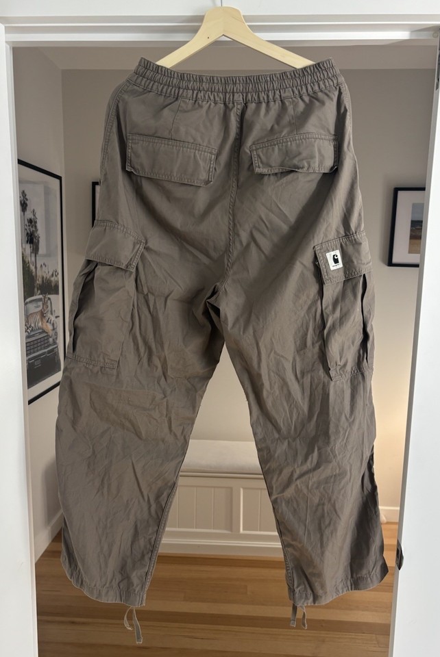 Carhartt WIP W Jet Cargo Pants M Drawstring Baggy Straight Fit