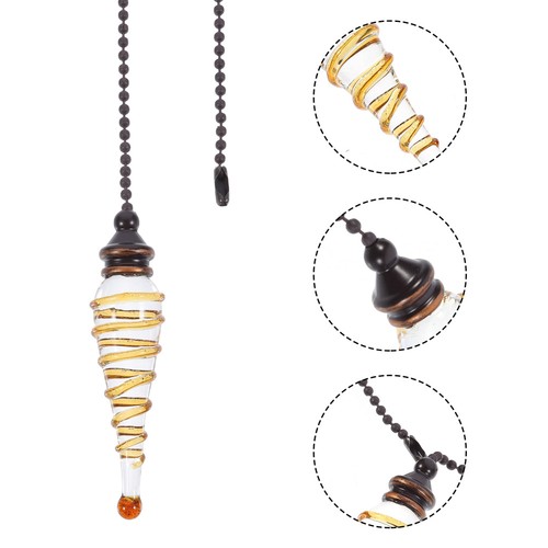 Lüfterlichtanhänger Perlenkette Deckenventilatorkette Fan -Pull -Kette