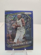 2024 Panini Prizm WNBA #20 Myisha Hines-Allen Blue Velocity Prizms