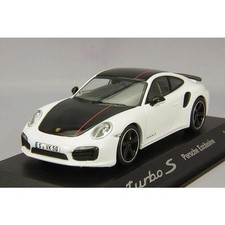 Minichamps Porsche 911 Turbo S White Black 1/43