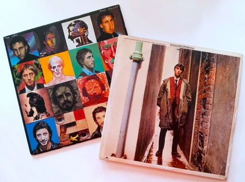 THE WHO | Vinyl Lot of 2 | Quadrophenia (Promotional) Face Dances (With Poster!)