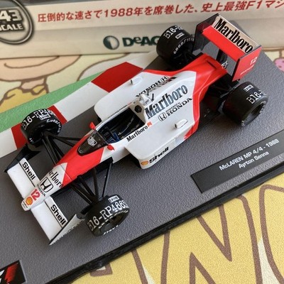 ミニカー Marlboro McLaren MP4/4 Ayrton Senna Mclaren F1 MP4/6 #1 Ayrton Senna 1991 World Champion 1:18
