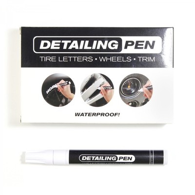 1X White Tire Ink Permanent Marker For Tire Lettering Paint Pen USA Seller Truck