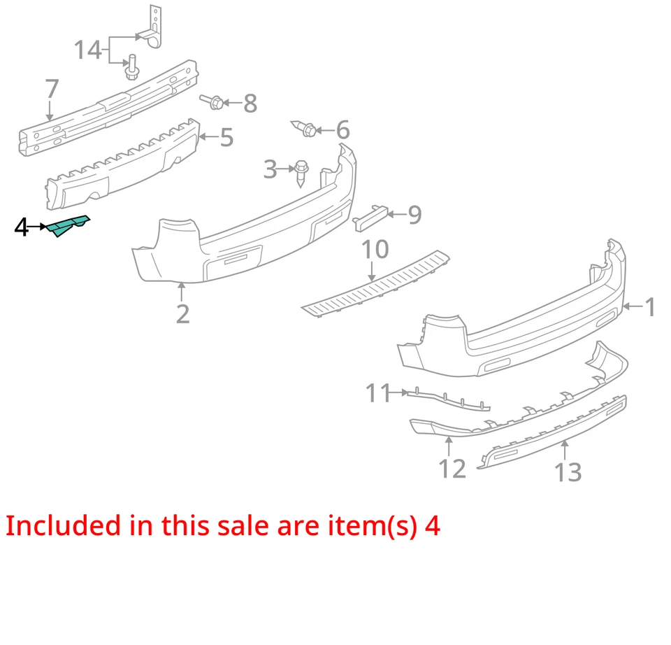 ПОДХОДИТ ДЛЯ 2002-2007 SATURN VUE КРОНШТЕЙН ASM RR BPR ПАНЕЛЬ 22668668 - НОВЫЙ OEM 22668668 - Изображение 2 из 3