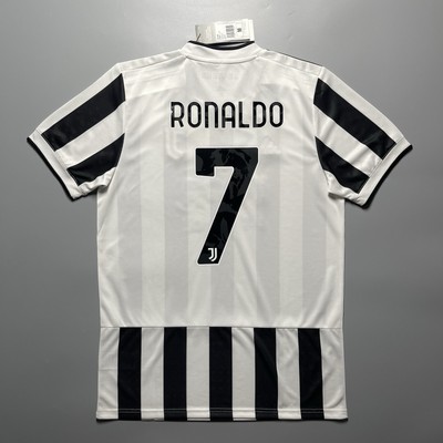 JUVENTUS ADIDAS 2021/2022 FOOTBALL SOCCER HOME JERSEY #7 RONALDO