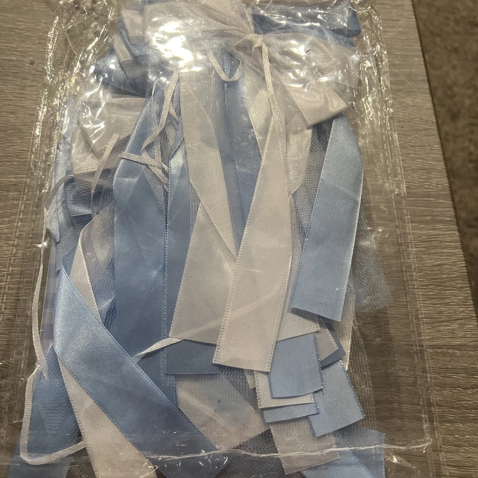 Blue Gingham Baby Shower Banner And Bows.  It’s a Boy Gender Reveal Decor - Image 3 of 4