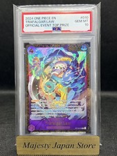   English ver  PSA10 Trafalgar Law ST10-010 2024 Top Prize One Piece Card GEMMT