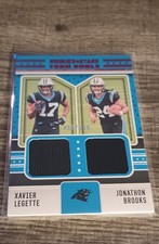 2024 Panini Rookies & Stars - Team Duals Xavier Legette, Jonathon Brooks #TD-CAR