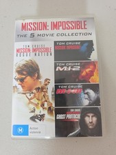 Mission Impossible 5 Dvd Collection 1 2 3 4 Ghost 5 Rouge,Region 4 Pal