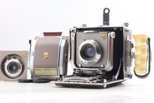 [Exc+5] Linhof Super Technika IⅤ 4x5 Schneider 150mm 90mm Lens From JAPAN