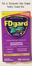 FDgard Dietary Supplement Functional Dyspepsia 36 capsules New In Original Box 