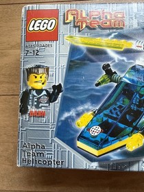 Lego Alpha Team HELICOPTER 6773 Complete 2001 NEW In Box!! Vintage 2001 Rare!