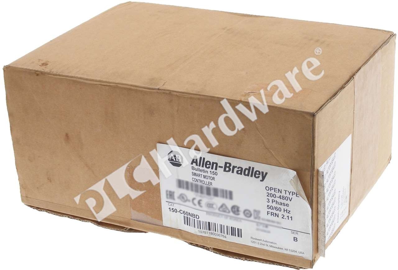 Open Pre-owned Allen Bradley 150-C60NBD /B SMC-3 60A Smart Motor Controller