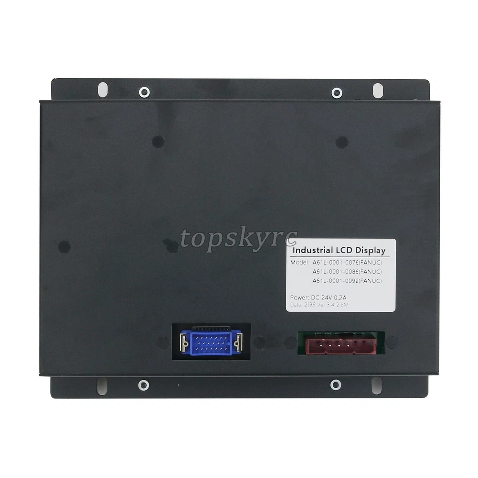 Industrial LCD Display Monitor For FANUC 9" CRT A61L-0001-0076 A61L-0001-0086 - Image 2 of 4