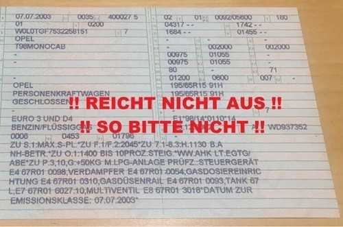 Zugelassene Feinstaubplakette - Umweltplakette - Kennzeichen UV-stabil gedruckt - Bild 9 von 9