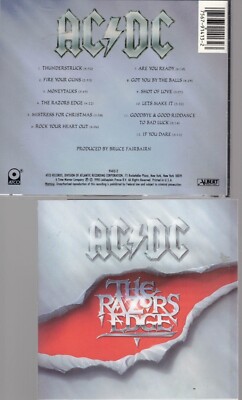 Atco cd AC DC The Razors Edge like new | eBay