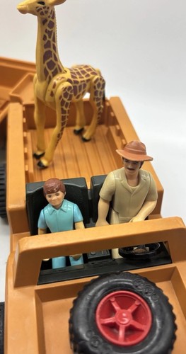 Fisher Price Adventure People Wild Animal Safari Jeep Set 304 Vintage 1975 Toy - Picture 4 of 24