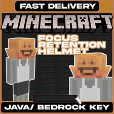 Minecraft : Focus Retention Helmet Java & Bedrock Edition