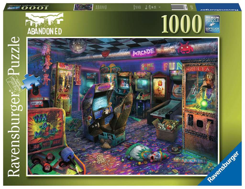 Ravensburger Abandoned Series: Forgotten Arcade Jigsaw Puzzle