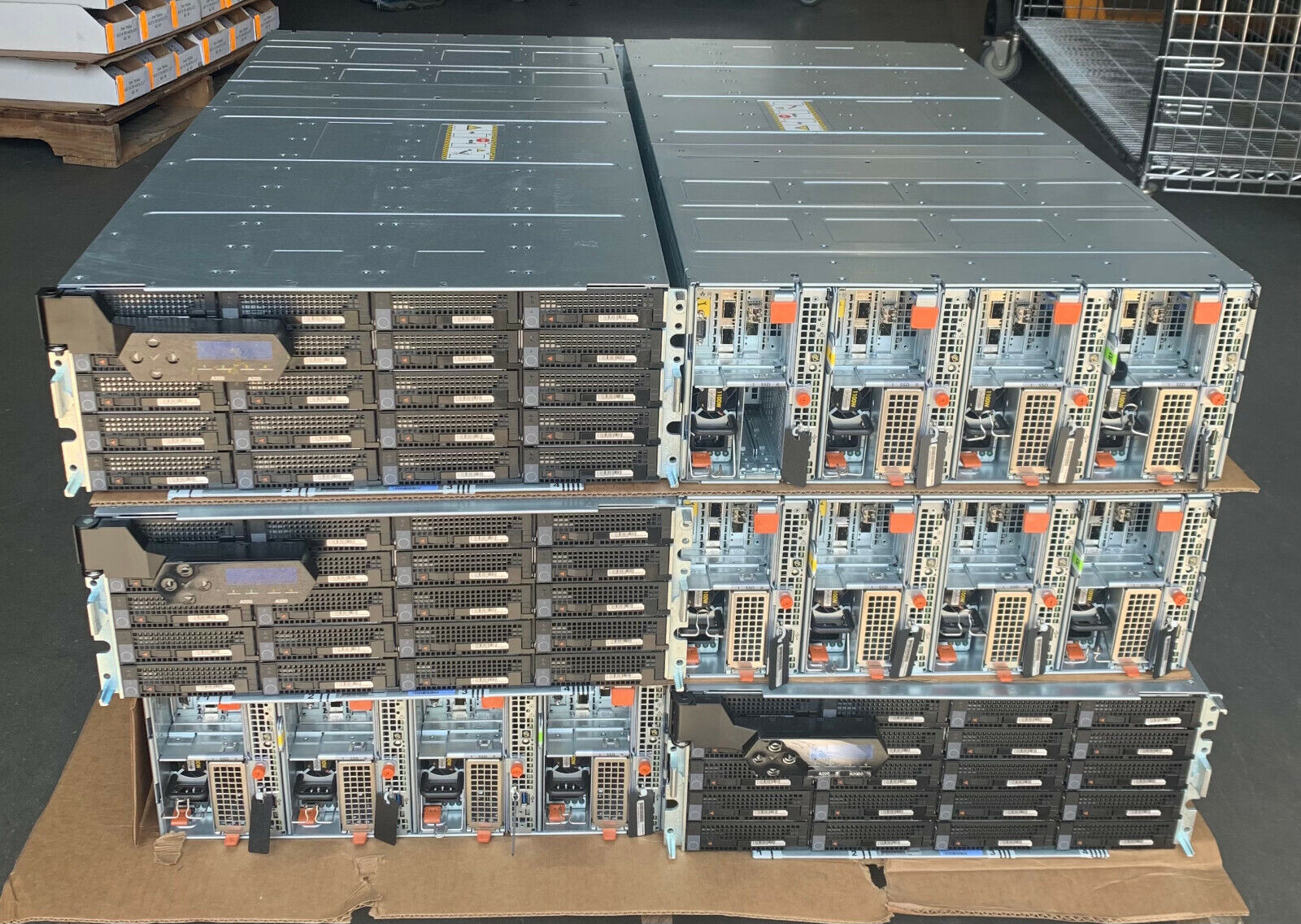 EMC Isilon Archive NAS Storage A200 4 Node Pentium D 60 Bay SATA 3.5" 2x 2.5 4PS