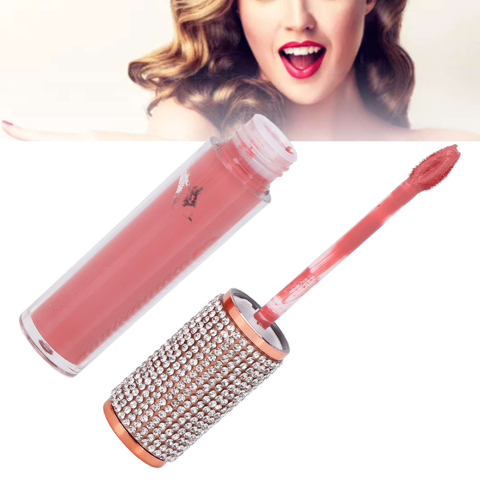 4er-Set Mini-Kapsel-Lipgloss – Farbwechselnd, Feuchtigkeitsspendend Mit Pfirsich-Duft (SET A, Für Natürlichen Look & Lippenpflege)