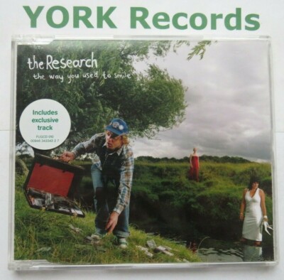 RESEARCH - The Way You Used To Smile - Ex Con CD Single At Large FUGCD 010